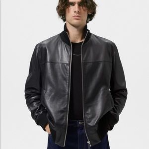 Zara Premium Genuine Leather Jacket